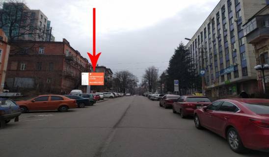 Billboard B in Dnipro (Dnipropetrovsk), 3.14х2.32  st. Sevcenka, 18 Photo 1