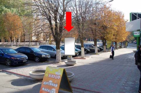 Citylight A in Dnipro (Dnipropetrovsk) C03A,st. Dzerzins'kogo, 1-3 - av. K. Marksa (bila Privatbanku) Photo 1