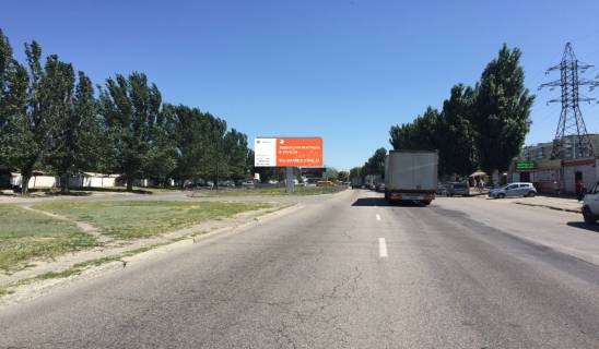 Backlight A in Dnipro (Dnipropetrovsk), 8х4  Donec'ke sose, rajon st. Berezins'ka (na rozdilovij smuzi) ruh u bik TRC KARAVAN Photo 1