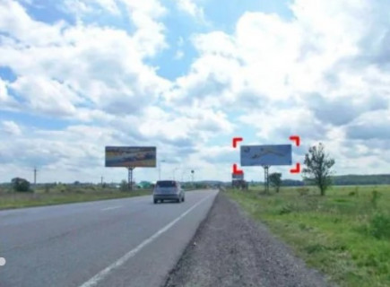 Billboard A in  с. Малі Підліски (Київська траса, напрямок до Львова), конструкція |, 5х12 м Photo 1