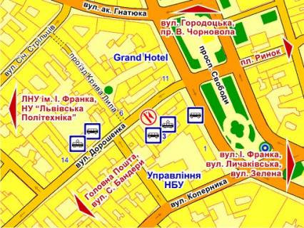 Citylight B in Lviv st. Dorosenka, 3 scheme