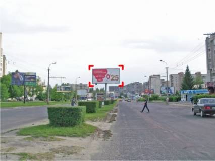 Billboard Р/П in Lutsk av. Sobornosti, 9 (na r/s, napramok vid av. Vidrodzenna) Photo 1
