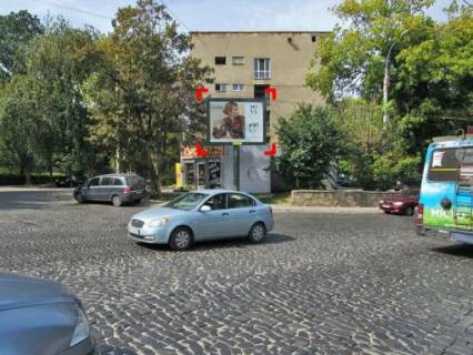 Backlight B in Lviv per. st. Zelena - Tarnovs'kogo, rozmir 2,3 h 3,2 m beklajt Photo 1