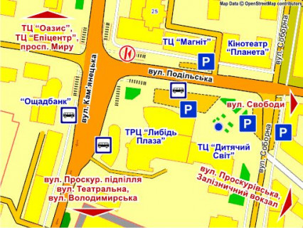 Scrolller, Scroll A in Khmelnitsky st. Kam'anec'ka, 25, rozmir 2,3 h 3,2 m skroll - 396104 scheme