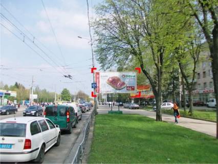 Billboard A in Rivne per. st. Kiivs'koi - Videns'koi Photo 1