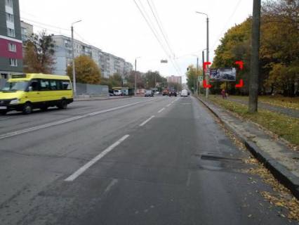 Billboard A in Khmelnitsky st. L'vivs'ke sose (bila bud. 47) Photo 1