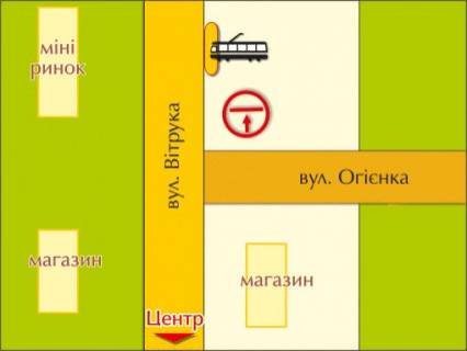 Billboard A in Lviv scheme