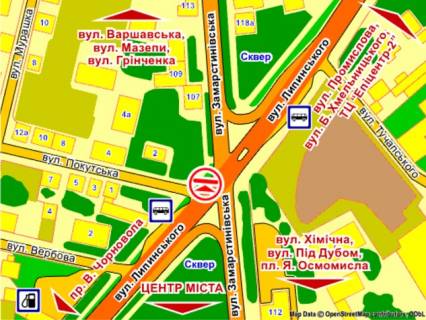 Scrolller, Scroll B in Lviv вул. Замарстинівська – Липинського (на перехресті),  розмір 2,3 х 3,2 м скрол - 557720 scheme