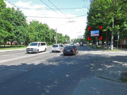 Video Billboard A in Lviv вул. Виговського, 7-й Скнилівський пр. 7, ТЦ "Вам" , розмір 2,3 х 3,2 м, екран - 563541 Photo 1