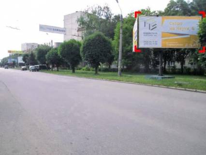 Billboard A in Chernivtsi вул. Комарова, 6 Photo 1