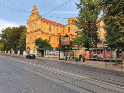 Video Billboard A in Lviv вул. Антоновича – Бандери – Невського, розмір 2,3 х 3,2 м екран - 563437 Photo 1