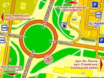 Scrolller, Scroll A in Lviv вул. Кульпарківська – В. Великого, справа, розмір 2,3 х 3,2 м скрол - 658778 scheme