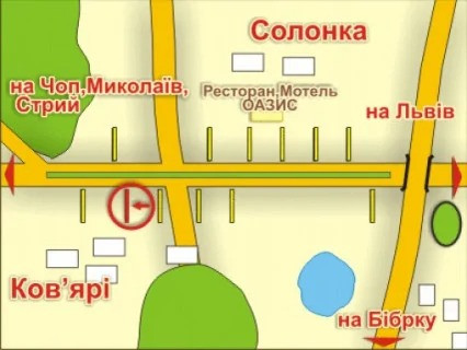 Billboard B in Salt shaker с. Солонка (напрямок до Чопа), місце 8 scheme