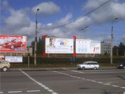 Billboard A in Lviv st. Karpenka-Karogo ("Varsavs'kij rinok", avtostoanka), misce 3 Photo 1