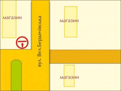 Billboard B in Lviv scheme