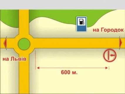 Billboard B in Lviv с. Зимна Вода (на Городок), 4х8 м scheme
