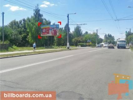 Billboard B in Zhytomyr st. Cernahovs'kogo, 101 Photo 1