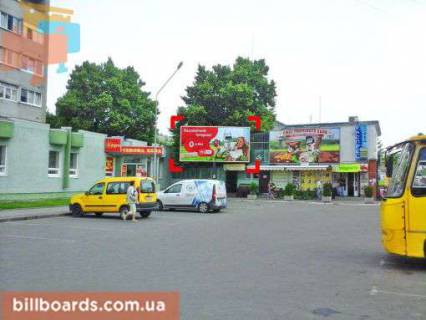 Billboard B in Lutsk Majdan Zaliznicnij (Vokzal) Photo 1