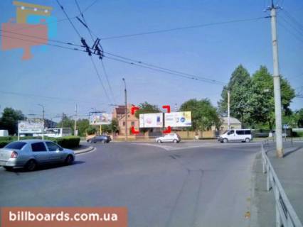 Billboard A in Lutsk st. Gordiuk  navproti bud No 14 (kil'ceva rozv'azka), zliva Photo 1