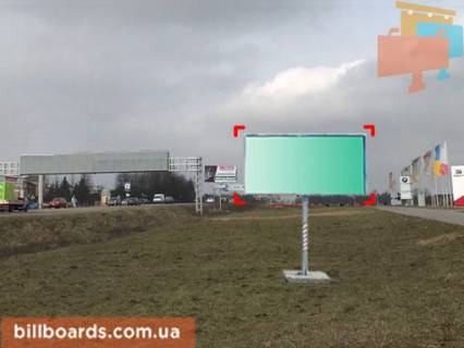 Billboard A in Lviv route st. Gorodoc'ka, 302 (bila TC "Epicentr",  Avtosalon "Volkswagen", misce 2 Photo 1