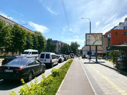Backlight A in Lviv st. Sevcenka, 77 (bila zupinki), rozmir 2,3 h 3,2 m beklajt Photo 1