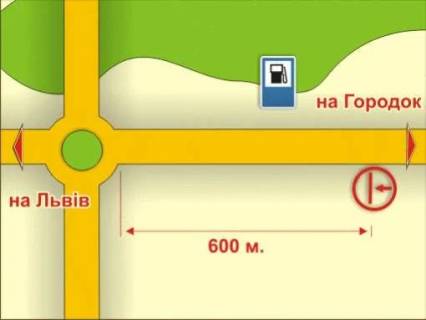 Billboard B in Lviv с. Зимна Вода (на Городок), 4х8 м scheme