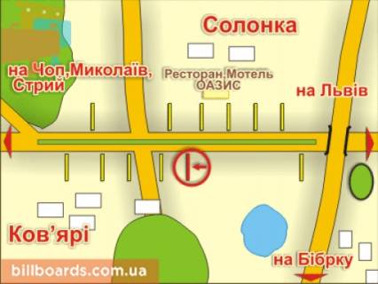 Billboard B in Salt shaker s. Solonka (napramok do Copa), misce 11 scheme