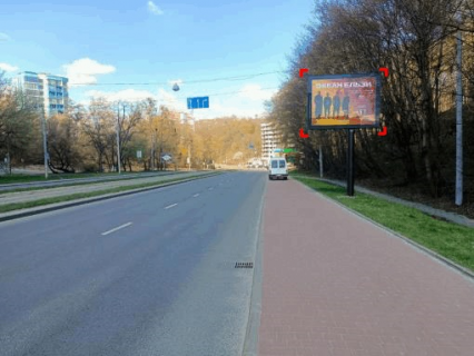 Backlight A in Lviv пер. вул. Стуса - пр. Черв. Калини , розмір 2,3 х 3,2 м беклайт Photo 1