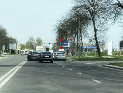 Backlight A in Lviv пер. вул. Липинського – Миколайчука, розмір 2,3 х 3,2 м беклайт Photo 1