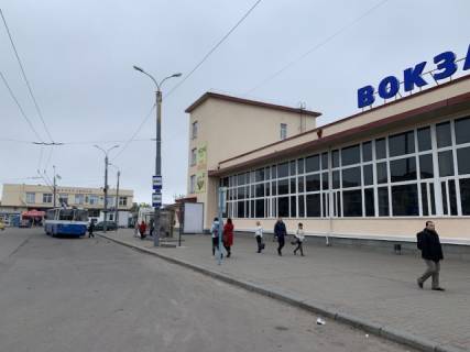 Citylight A in Cherkasy, 1.2x1.8  ZD Vokzal / Avto Vokzal Photo 1