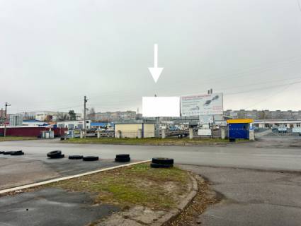 Billboard A in Cherkasy, 6x3  ул.Якубовского АВТОРИНОК Photo 1