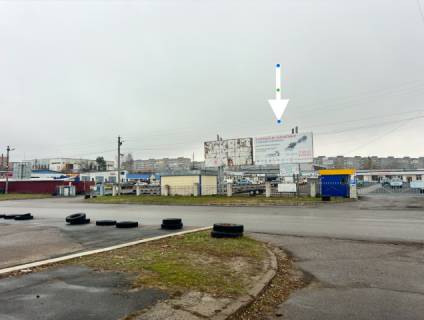 Billboard A in Cherkasy, 6x3  ул.Якубовского АВТОРИНОК Photo 1