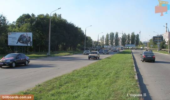 Billboard B in Zaporizhzhya, 3х6  Nabereznaa magistral' / st. Glissernaa Photo 1