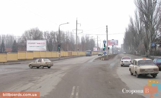 Billboard B in Zaporizhzhya St. Ukrainskaa - St. Stefanova Photo 1
