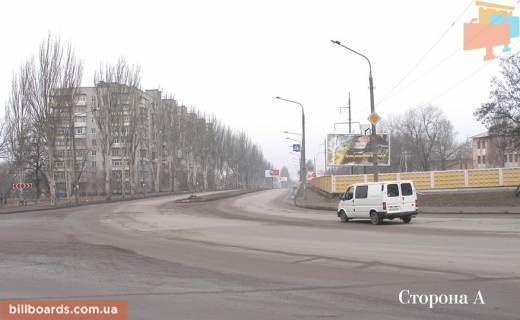 Billboard A in Zaporizhzhya st. Ivanova / st. Stefanova Photo 1