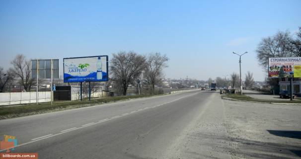 Billboard A in Orikhiv, 3х6  St. Pervomajskaa / v"ezd (NOVYJ) Photo 1