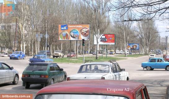 Billboard A in Zaporizhzhya st. Kosmiceskaa / Cumacenko Photo 1