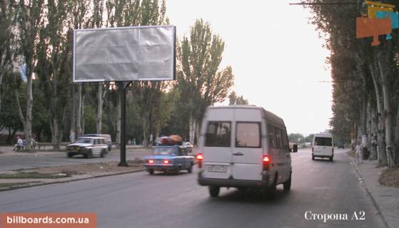 Billboard A in Zaporizhzhya St. Cumacenko, 34 / st. Komarova Photo 1