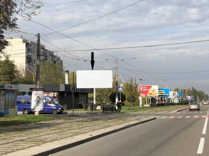 Billboard A in Kam'yanske (Dniprodzerzhinsk), 3x6  Svobodi 55 Photo 1