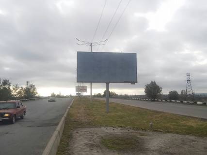 Billboard A in Kam'yanske (Dniprodzerzhinsk), 3x6  Levobereznaa st., most cerez Dnepr Photo 1