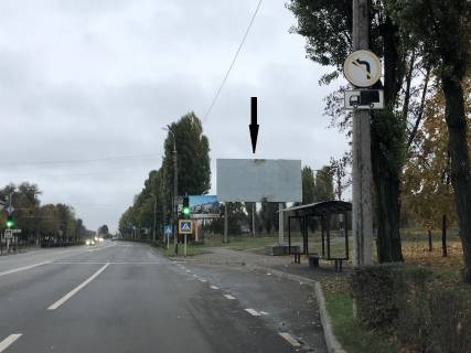 Billboard A in Kam'yanske (Dniprodzerzhinsk), 3x6  av. Uvilejnij 41, bila zupinki Photo 1