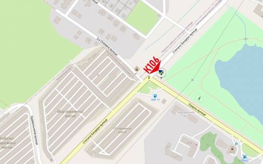 Billboard B in Khmelnitsky Ozernaa- st. St. Baderi scheme