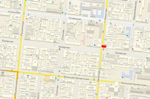 Scrolller, Scroll B in Odessa, 2,3x3,14  Kanatnaa, 51 / Bazarnaa, 30 - 225085 scheme