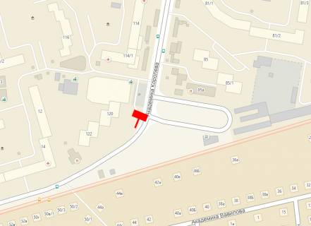 Billboard B in Odessa, 3x6  Koroleva / Arhitektorskaa Tavria V scheme