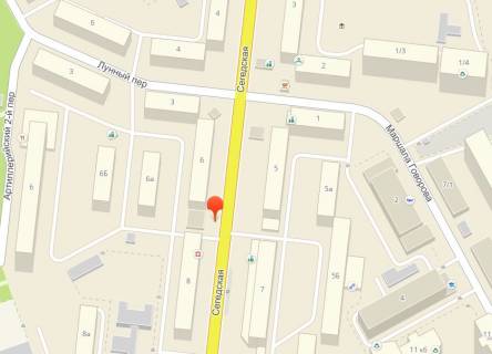 Billboard B in Odessa, 3x6x1  st.Segedskaa scheme