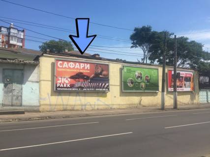 Billboard A in Odessa, 3x6x1  Staroportofrankovskaa, 40/42 (so storony perekrestka B. Hmel'nickogo i Mecnikova) (No 1) Photo 1