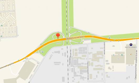 Billboard B in Odessa, 3x6x2  6 km most (povorot na mylku,Epicentr,Metro, 6 Element) scheme