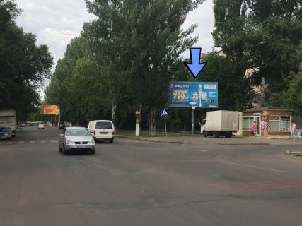 Billboard A in Odessa, 3x6x1  Gajdara No76 Visnevskogo Photo 1
