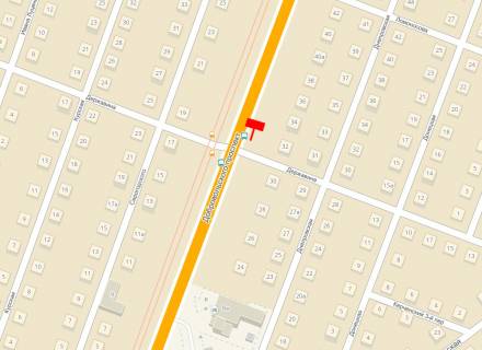 Billboard B in Odessa, 3x6  Dobrovol'skogo pr-t No32 scheme