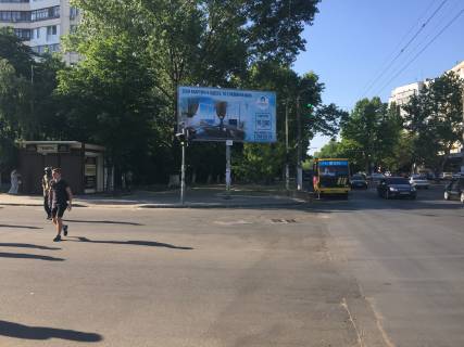 Billboard A in Odessa, 3x6x1  Koroleva Ak.,17 / Levitana Photo 1